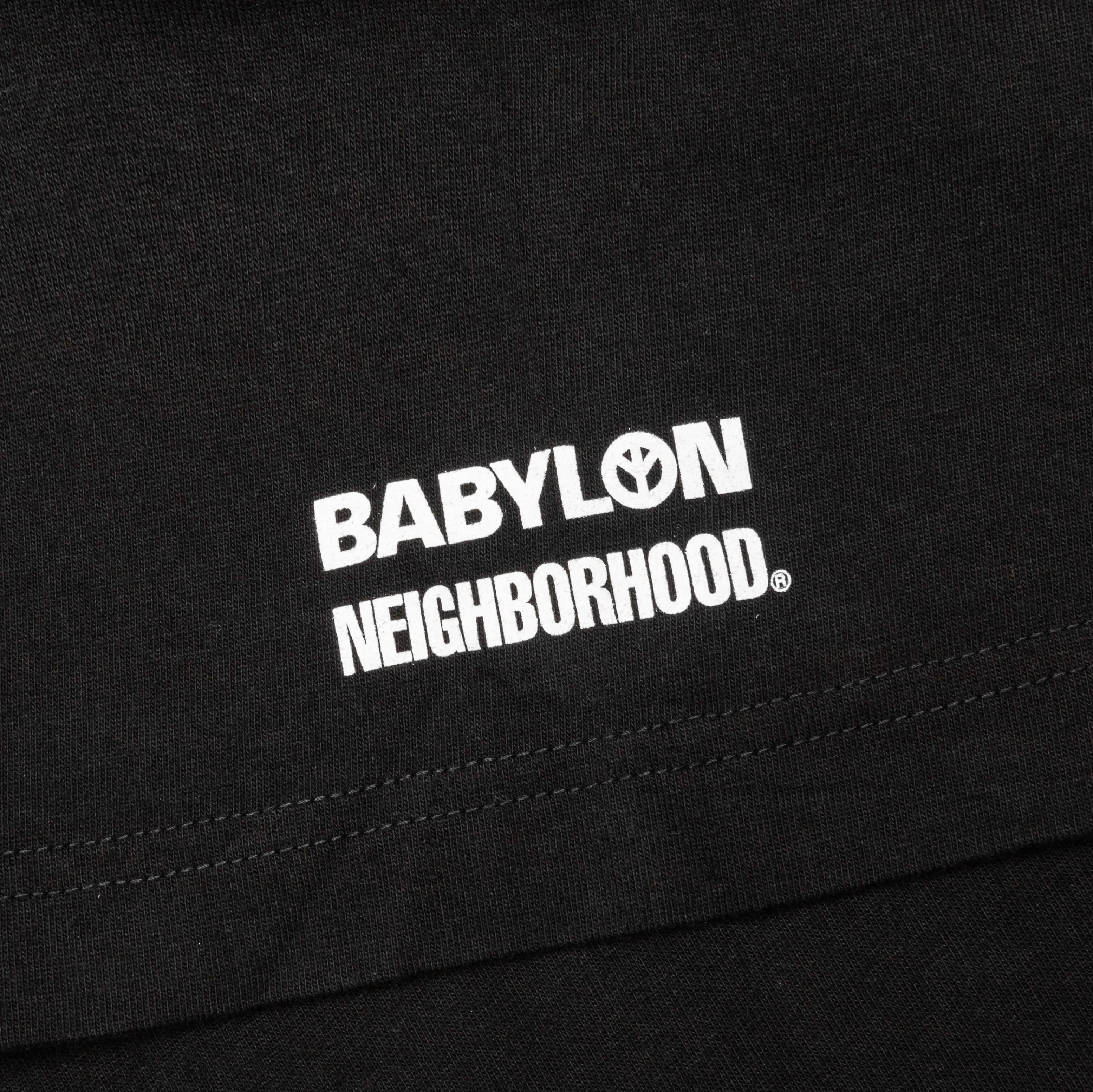 Neighborhood x Babylon Tee SS-4 - Black - Image 4