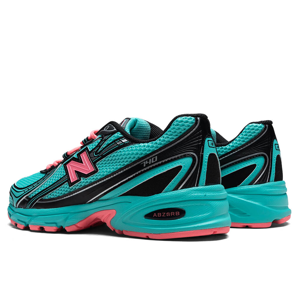 740 - Cyber Jade/Ultra Pink/Black/Silver Metallic - Image 3