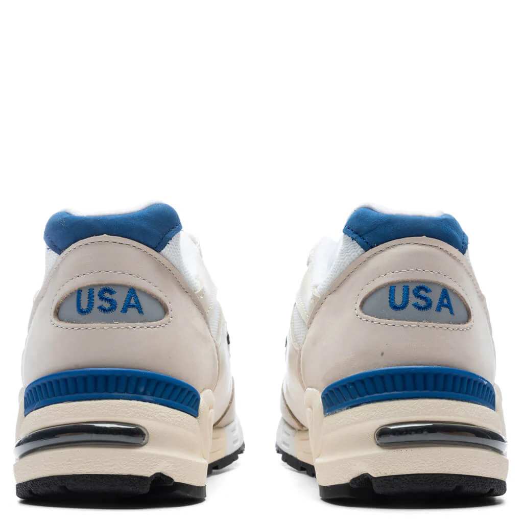New Balance 990v2 Made in USA - White/Blue - Image 4