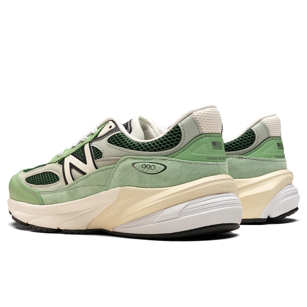 Made In USA 990v6 - Avocado/Natural Mint - Image 3