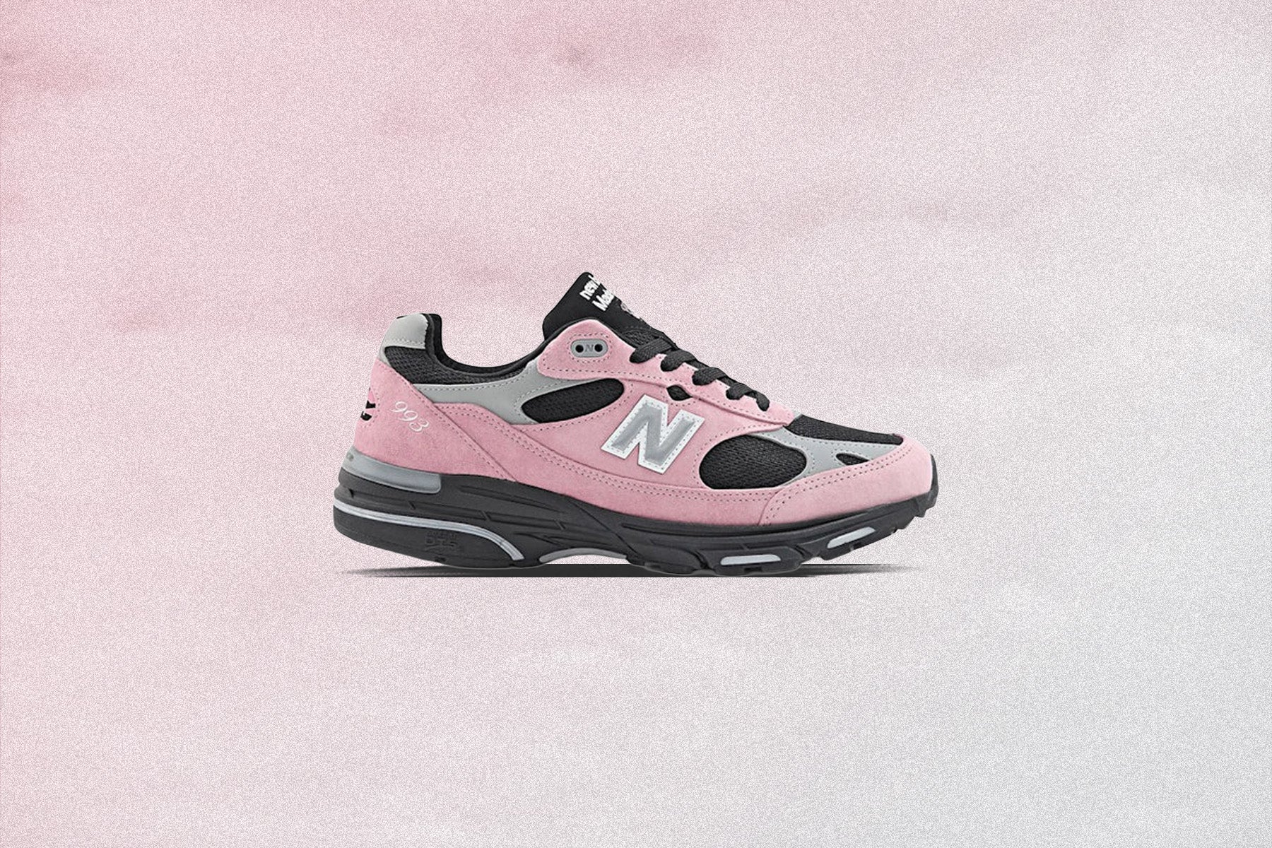 Made in USA 993 - Pink Taffy/Black/Slate Grey - Image 5