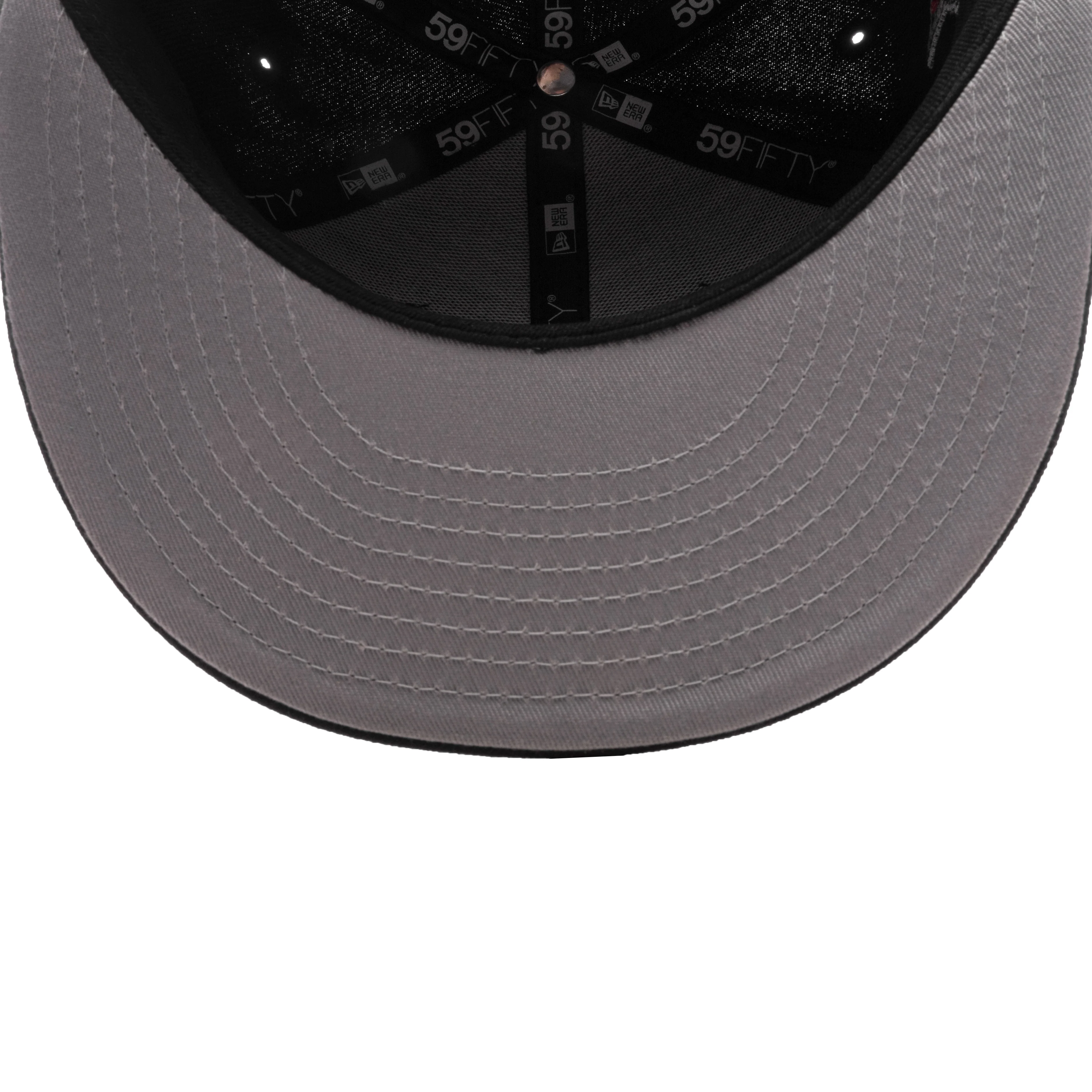 New Era x Born x Raised 59FIFTY LMB Diablos Rojos del México All-Over Logo - Black - Image 7