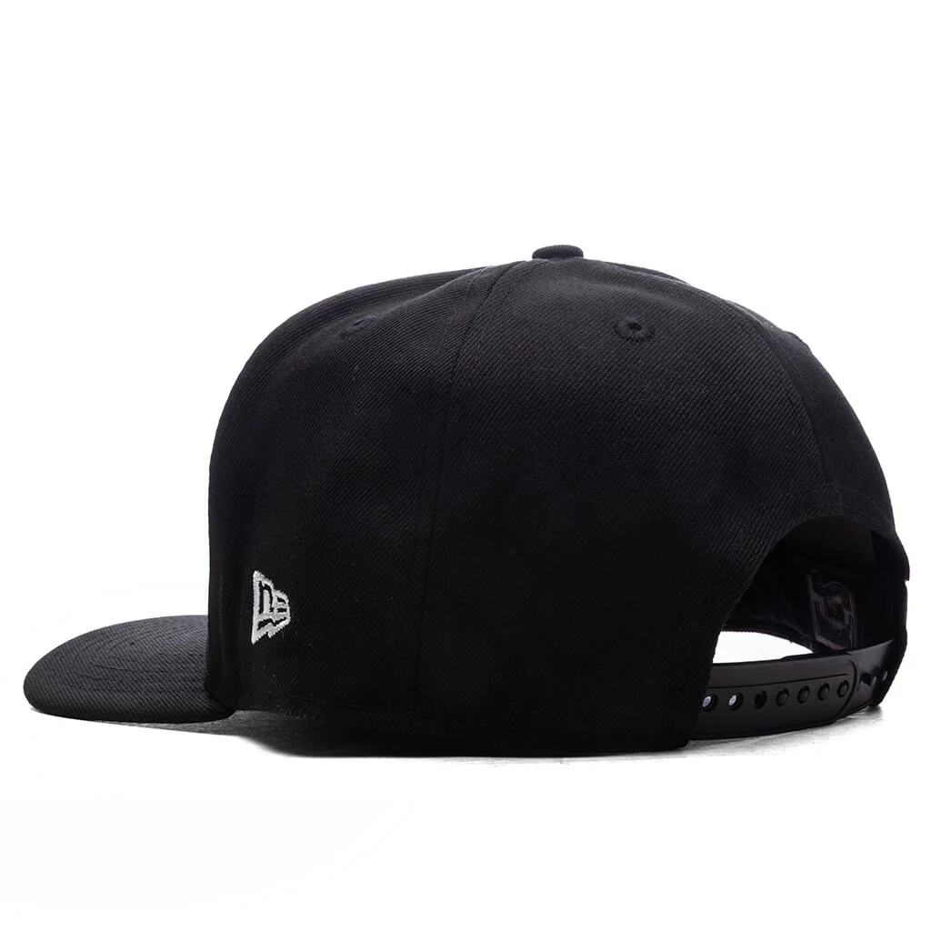 AZ Diamondbacks Upside Down Logo 9Fifty A-Frame Snapback - Black - Image 3