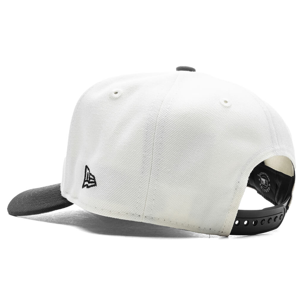 9FIFTY A-Frame Snapback Upside Down Los Angeles Dodgers - Chrome/Black - Image 4