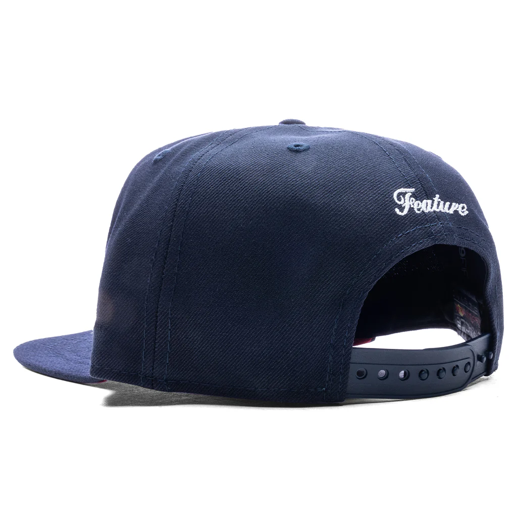 Feature x New Era x Red Bull 9Fifty A-Frame Snapback - Navy - Image 4