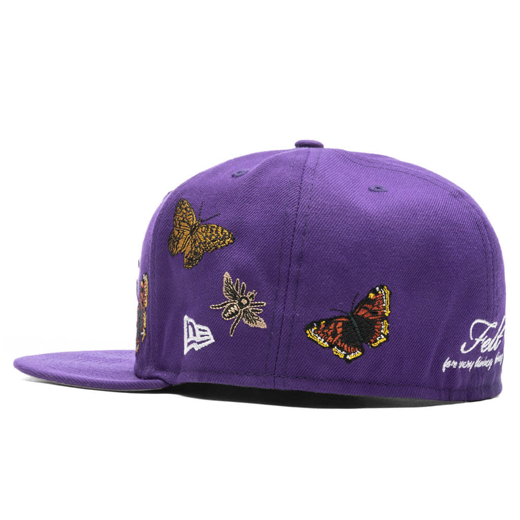 New Era x NBA x FELT 59FIFTY Fitted - Los Angeles Lakers - Image 6