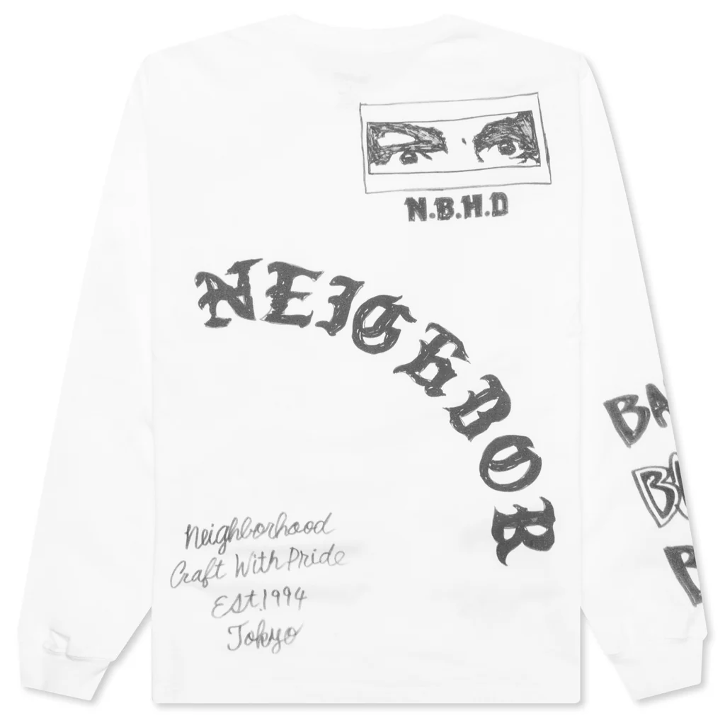 NH L/S Tee 17 - White - Image 2