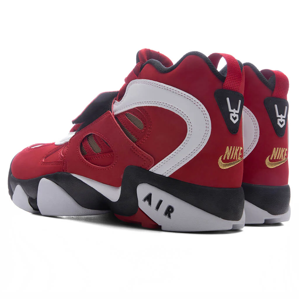 Air Diamond Turf 2 'Fire Red' - Prime Red/White/Black/Metallic Gold - Image 3