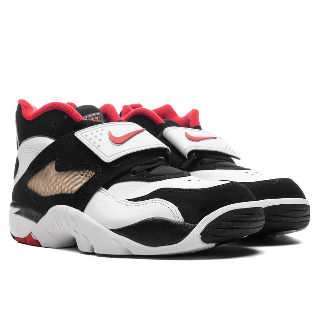 Air Diamond Turf - White/Fire Red/Black/Metallic Gold - Image 2