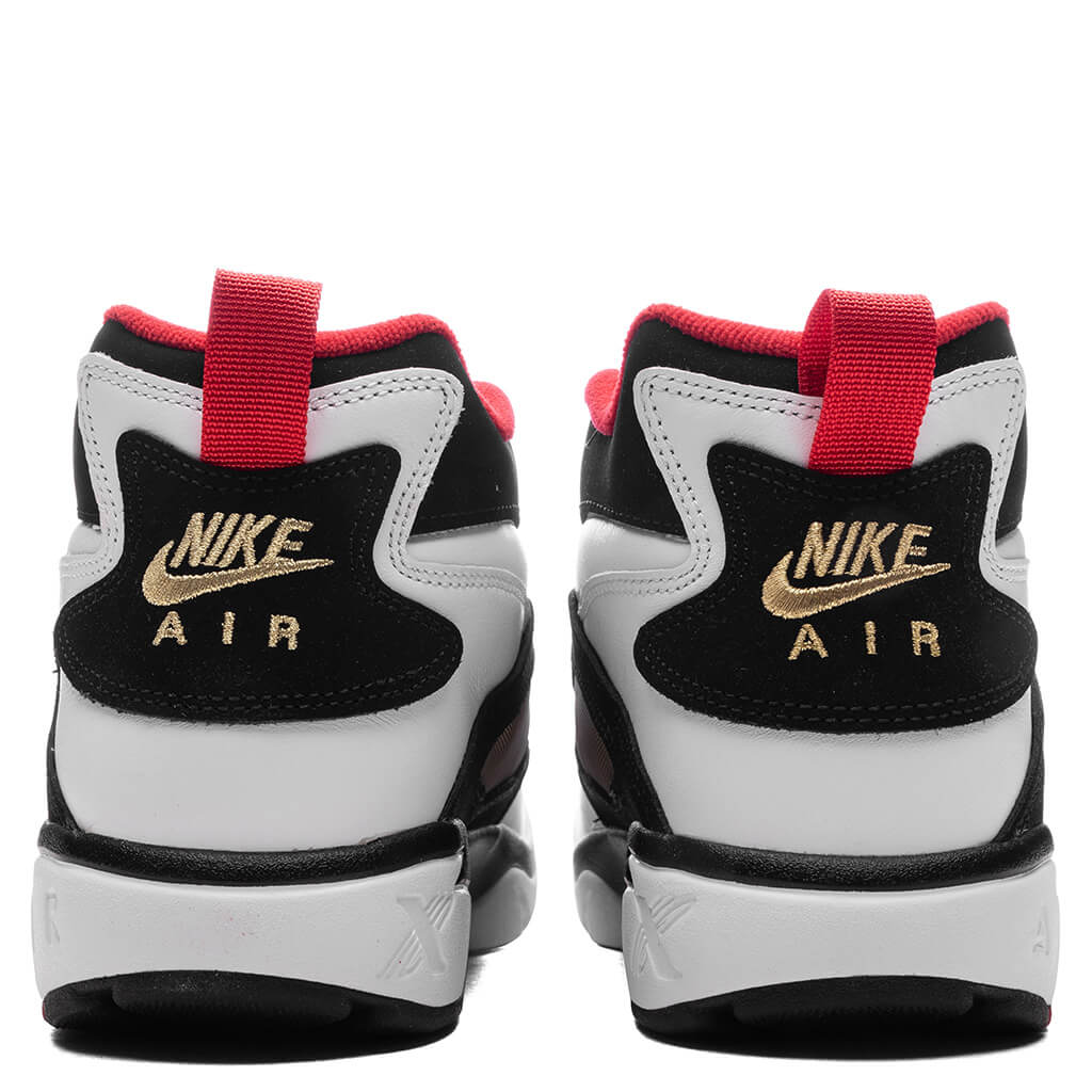 Air Diamond Turf - White/Fire Red/Black/Metallic Gold - Image 4