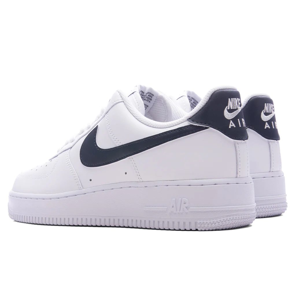 Air Force 1 '07 - White/College Navy - Image 3