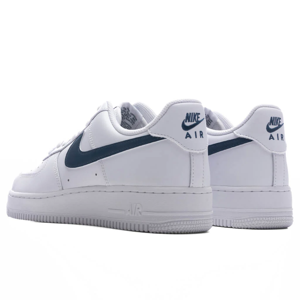 Air Force 1 '07 - White/Court Blue/White - Image 3
