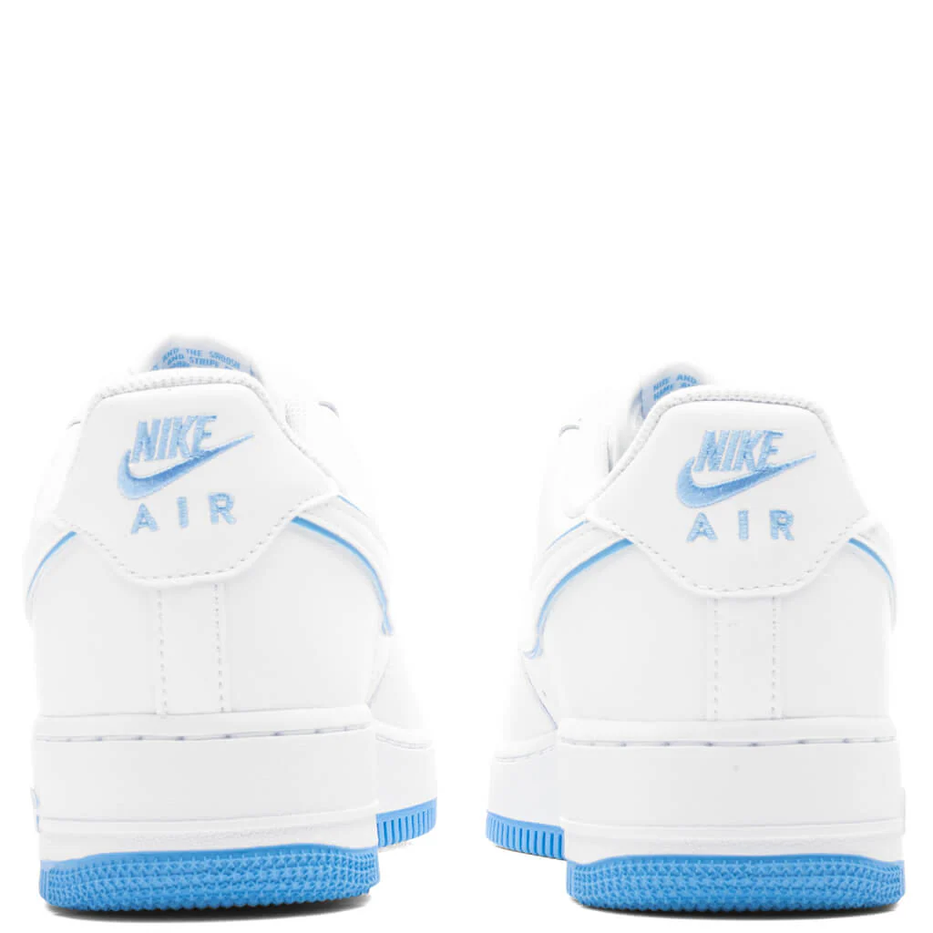 Air Force 1 '07 - White/University Blue/White - Image 4