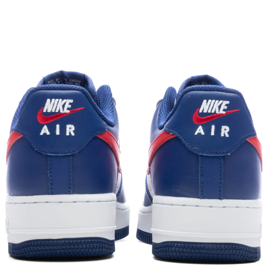 Air Force 1 '07 - White/University Red/Deep Royal - Image 4