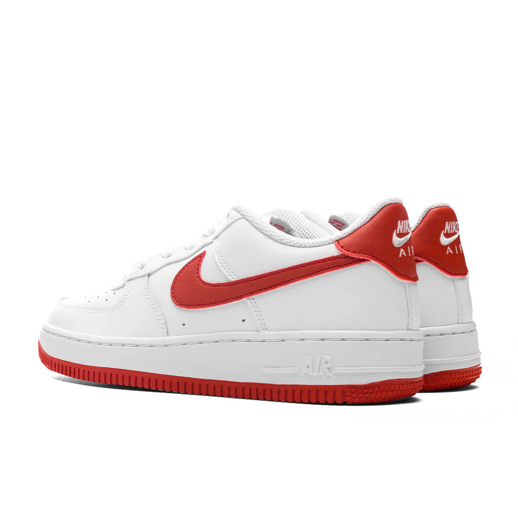 Air Force 1 (GS) - White/Dragon Red - Image 3