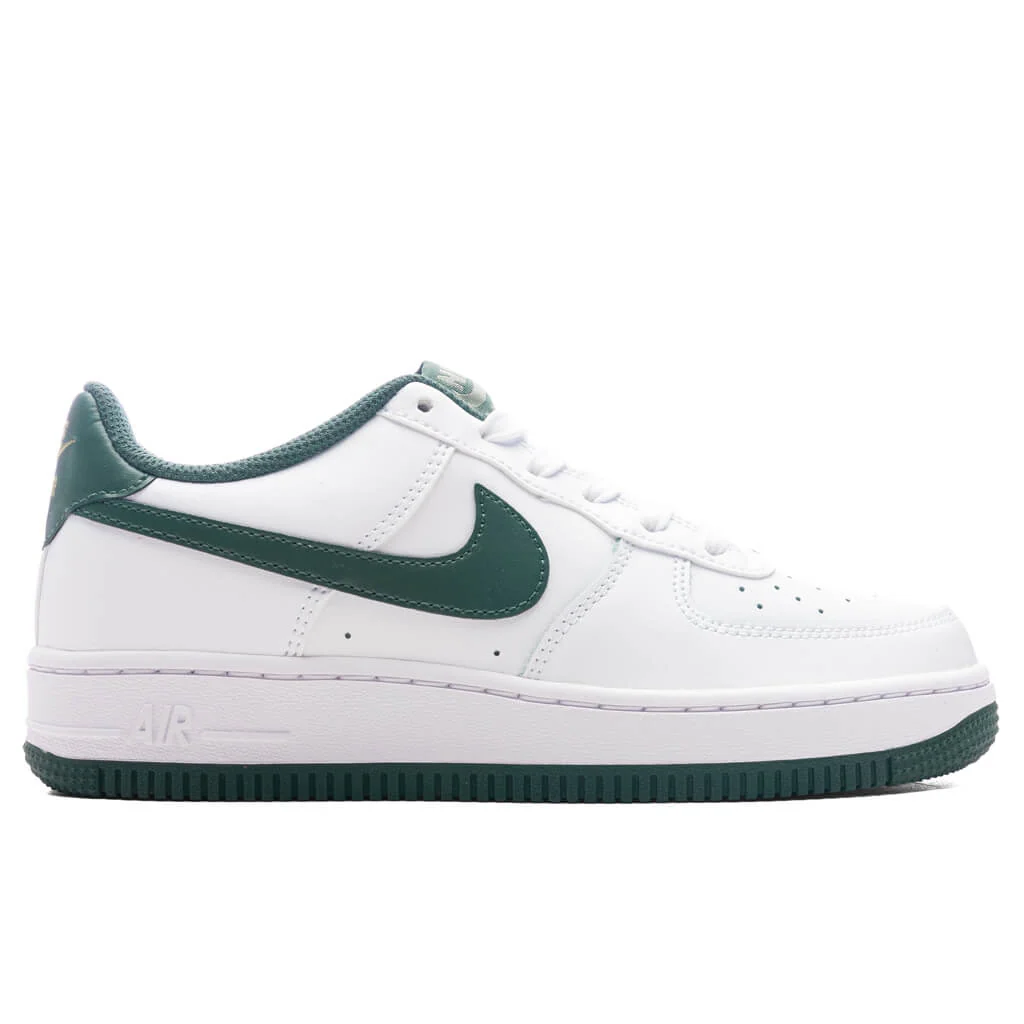 Air Force 1 (GS) - White/Vintage Green/Oil Green