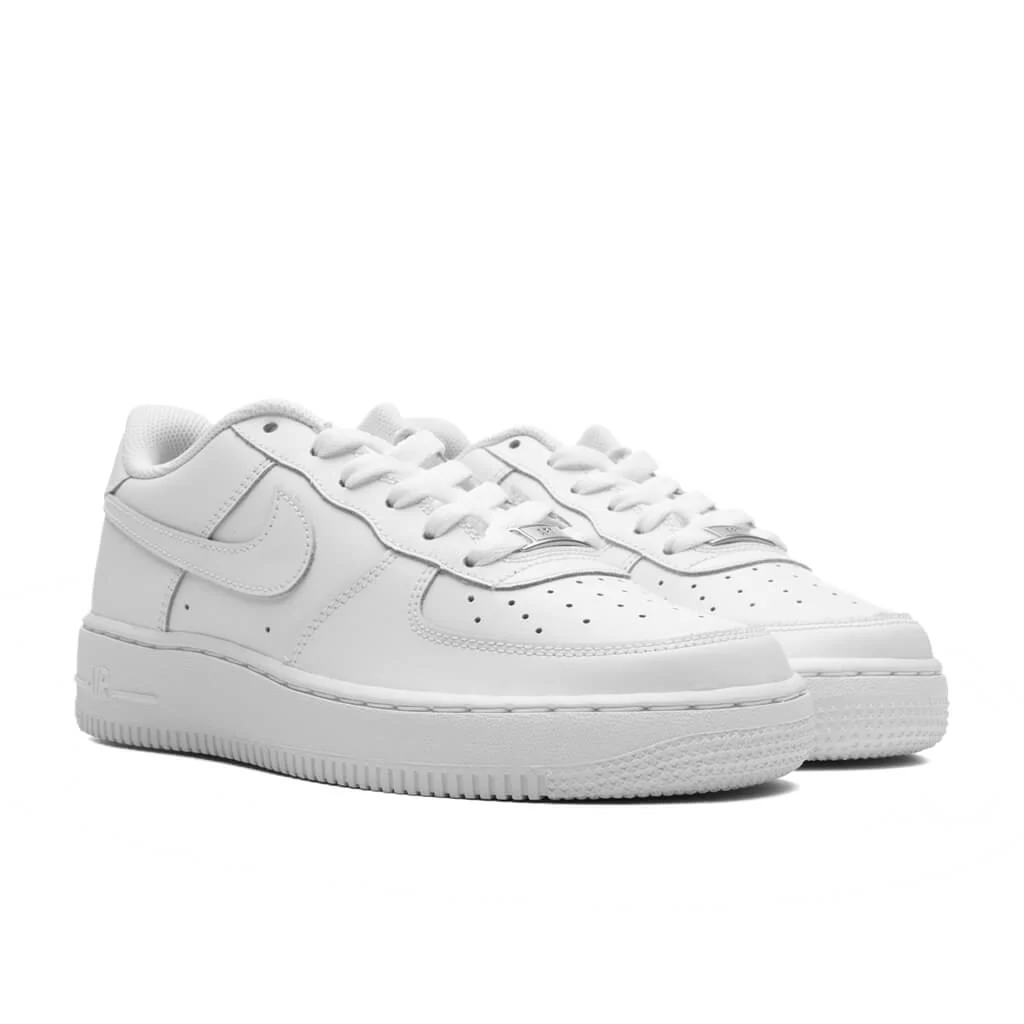 Air Force 1 LE (GS) - Triple White - Image 2