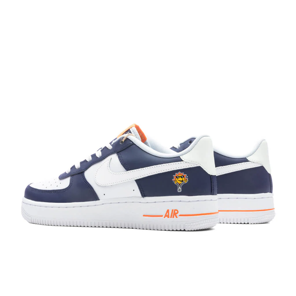 Air Force 1 Low LV8 BG (GS) - Midnight Navy/White/Blue Tint - Image 3
