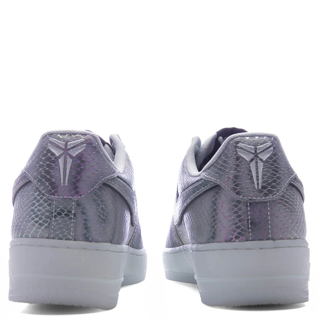 Nike x Kobe Bryant Air Force 1 Low 'Lenticular' - Light Armory Blue/Light Armory Blue - Image 4