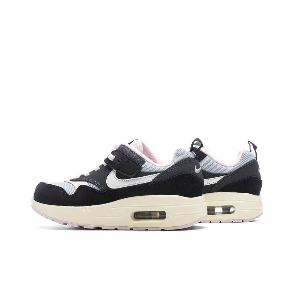 Air Max 1 EZ (PS) 'Pink Foam' - Black/Summit White/Anthracite - Image 3
