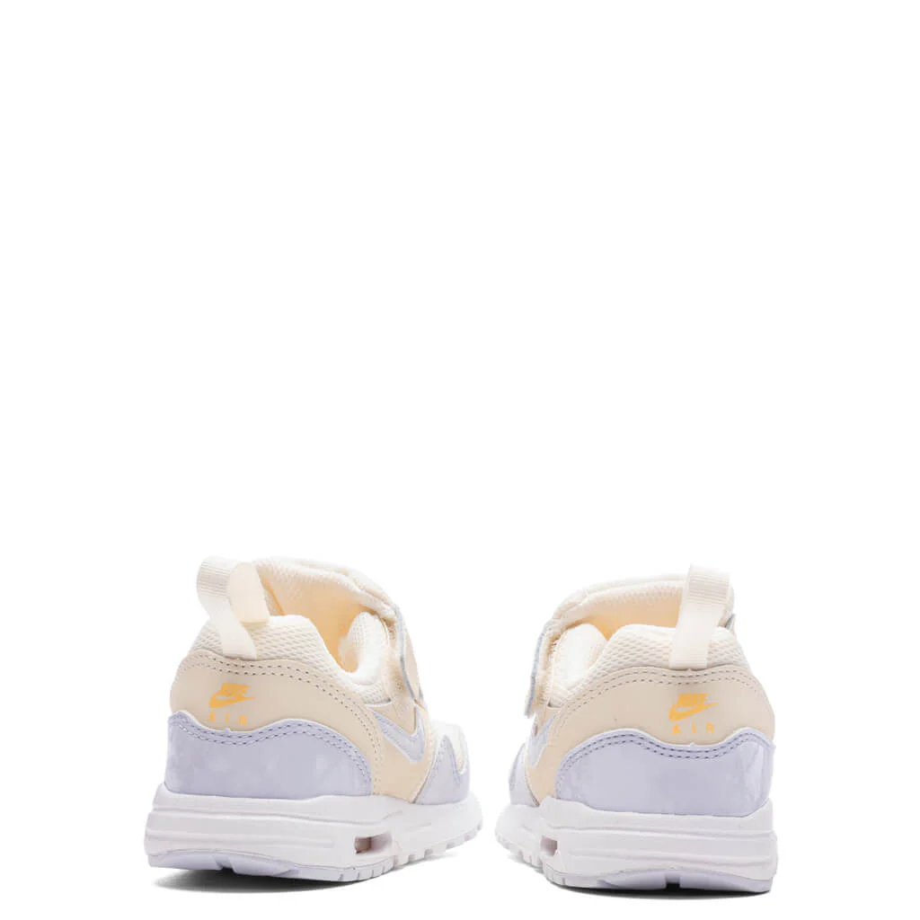 Air Max 1 EZ (TD) - Pale Ivory/Football Grey/Melon Tint - Image 4