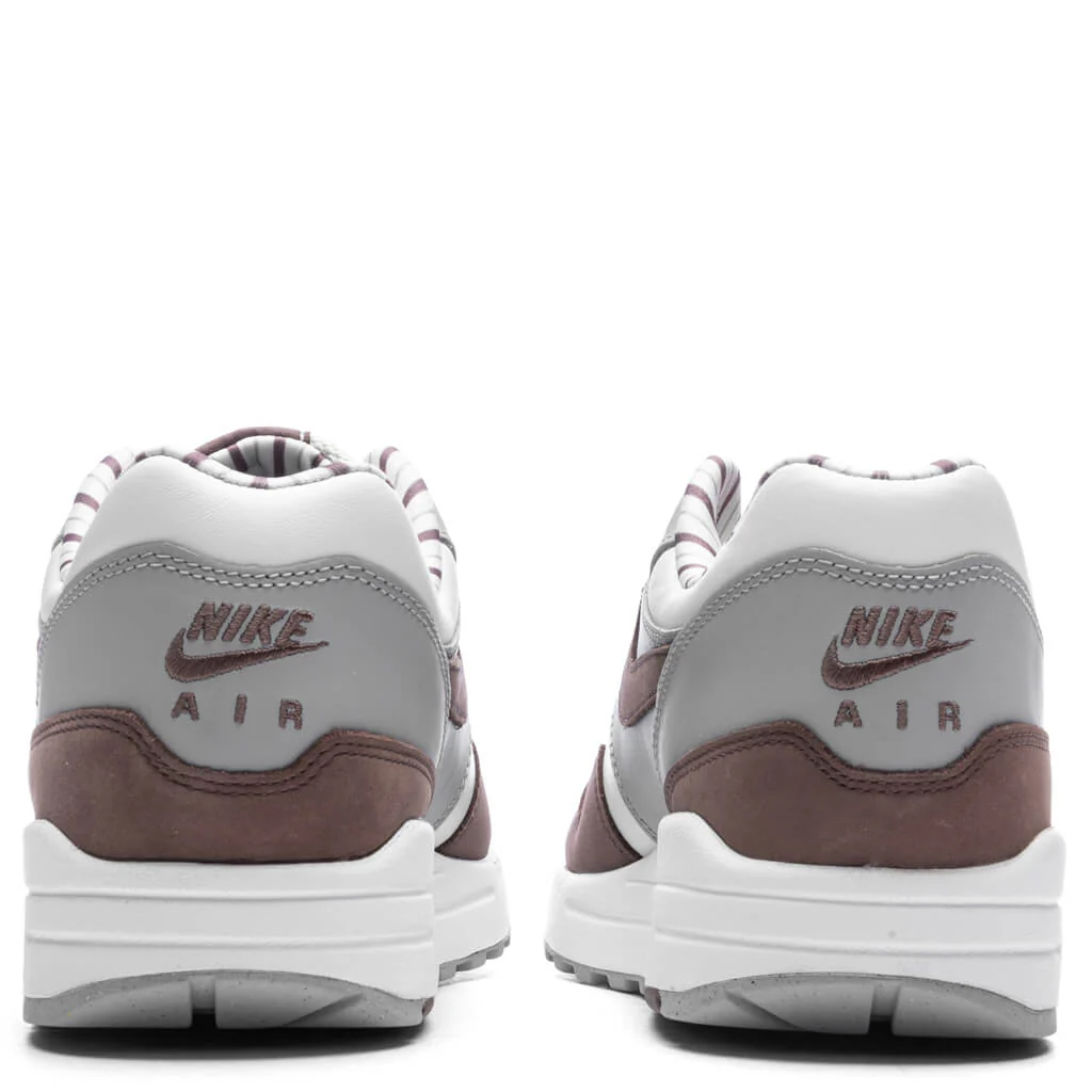 Air Max 1 Premium Shima Shima - Summit White/Plum Eclipse/Wolf Grey - Image 4