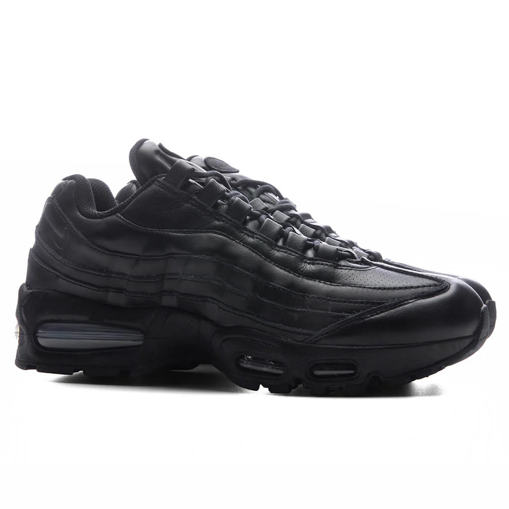 Air Max 95 Big Bubble Leather - Black/Black/Black - Image 2