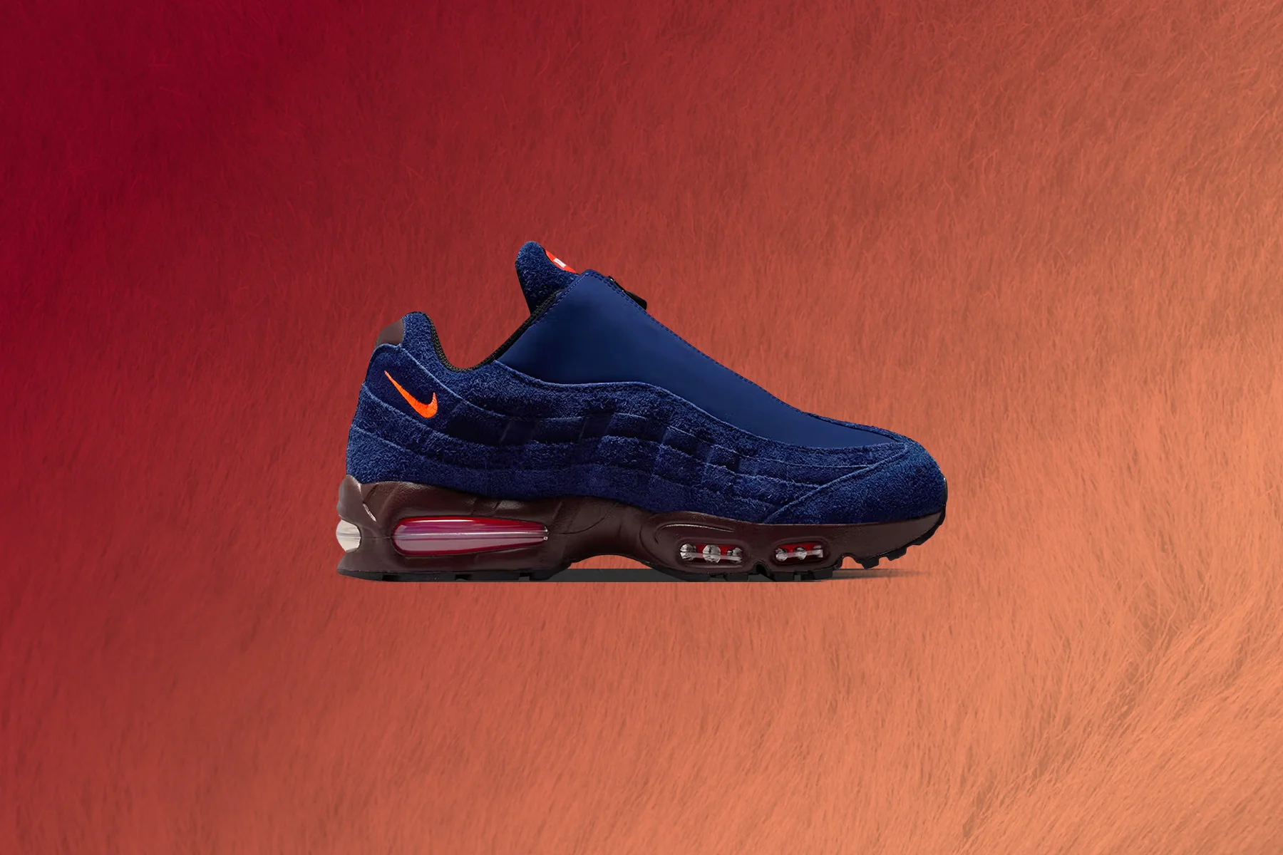 Air Max 95 Zip 'Loyal Blue' - Loyal Blue/Hyper Crimson/El Dorado - Image 5
