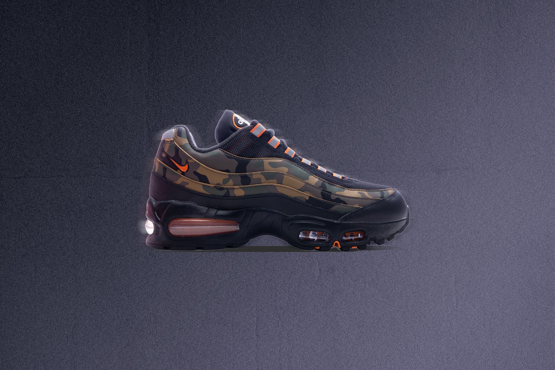 Air Max 95 - Black/Golden Beige/Safety Orange/Metallic Silver - Image 5