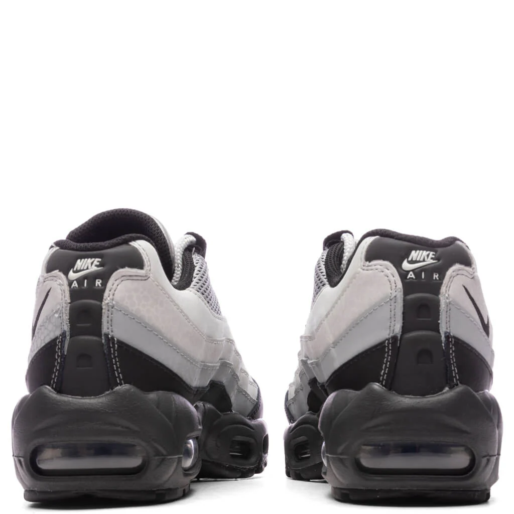 Women's Air Max 95 LX Reflective Safari - Light Smoke Grey/Black/Photon Dust - Image 4