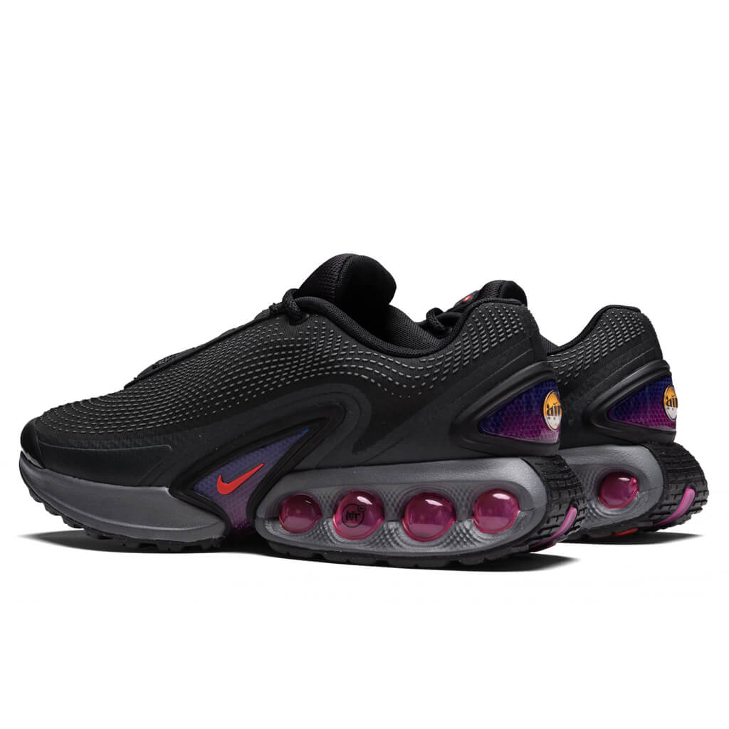 Air Max DN 'All Night' - Black/Light Crimson/Dark Smoke Grey - Image 3