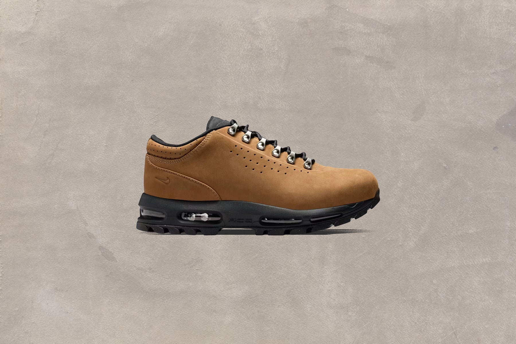 Air Max Goadome Low SP - Taupe/University Red/Black - Image 5