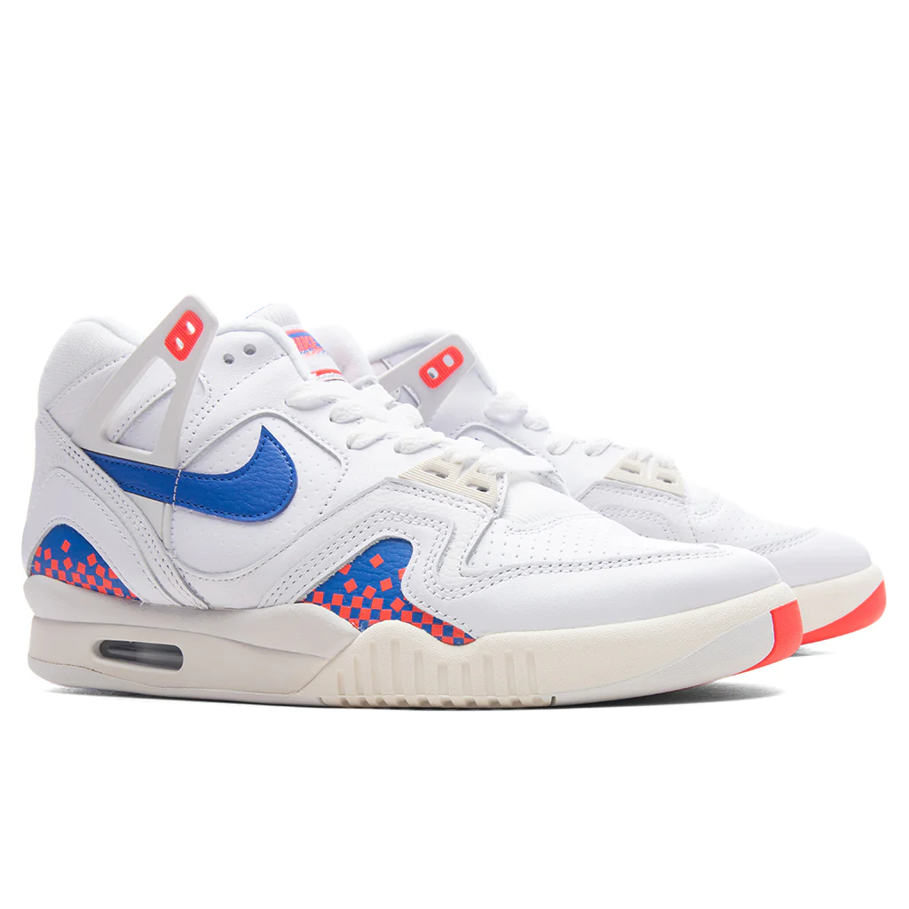 Air Tech Challenge 2 'Pixel Court' - White/Royal Blue/Laser Crimson - Image 2