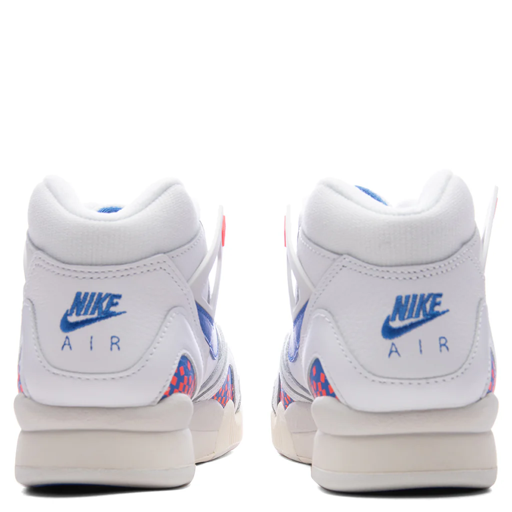 Air Tech Challenge 2 'Pixel Court' - White/Royal Blue/Laser Crimson - Image 4