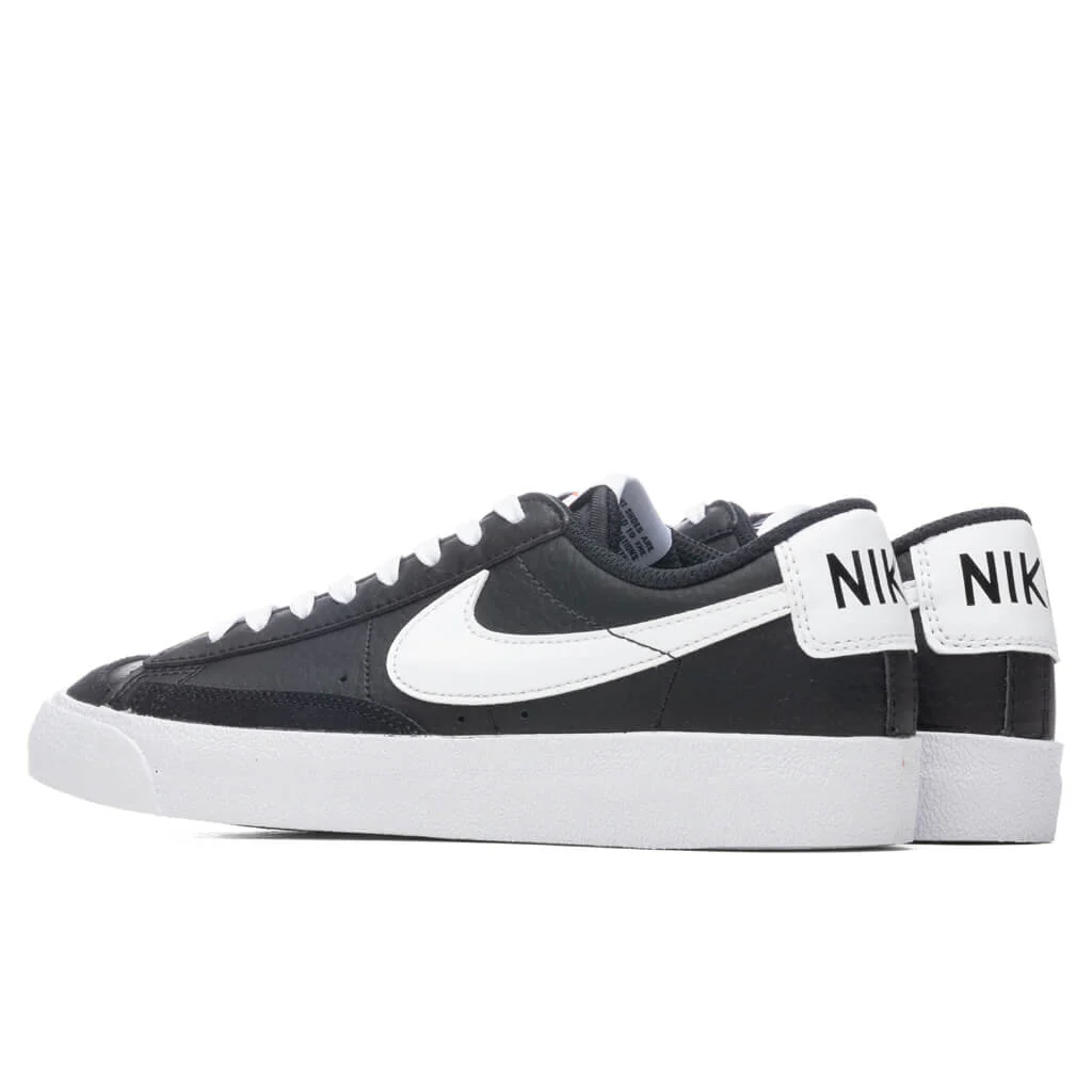 Blazer Low '77 (GS) - Black/White/Black - Image 3