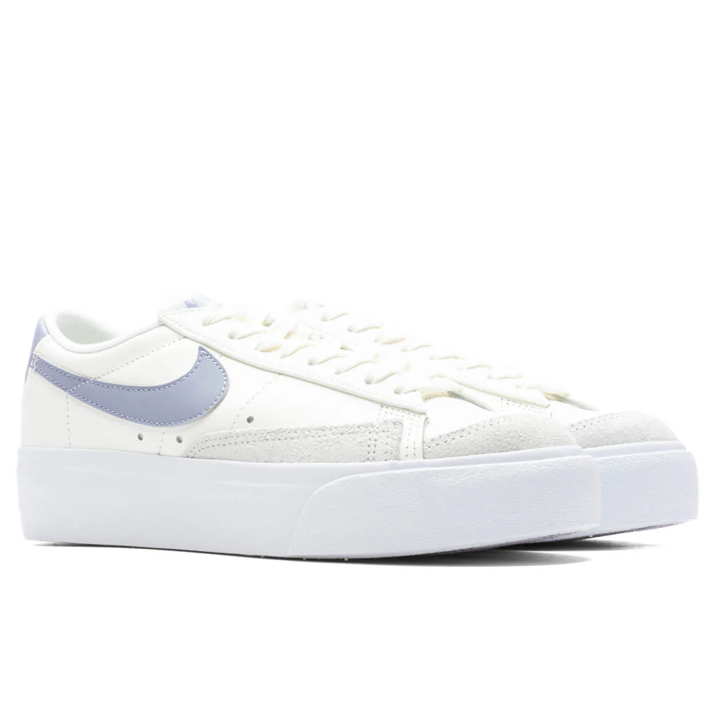Women's Blazer Low Platform - Sail/Indigo Haze/White - Image 2