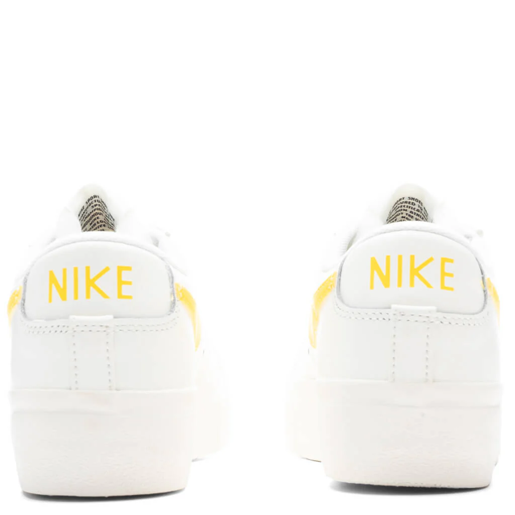 Women's Blazer Low Platform - Sail/Vivid Sulfur/Pale Ivory - Image 4