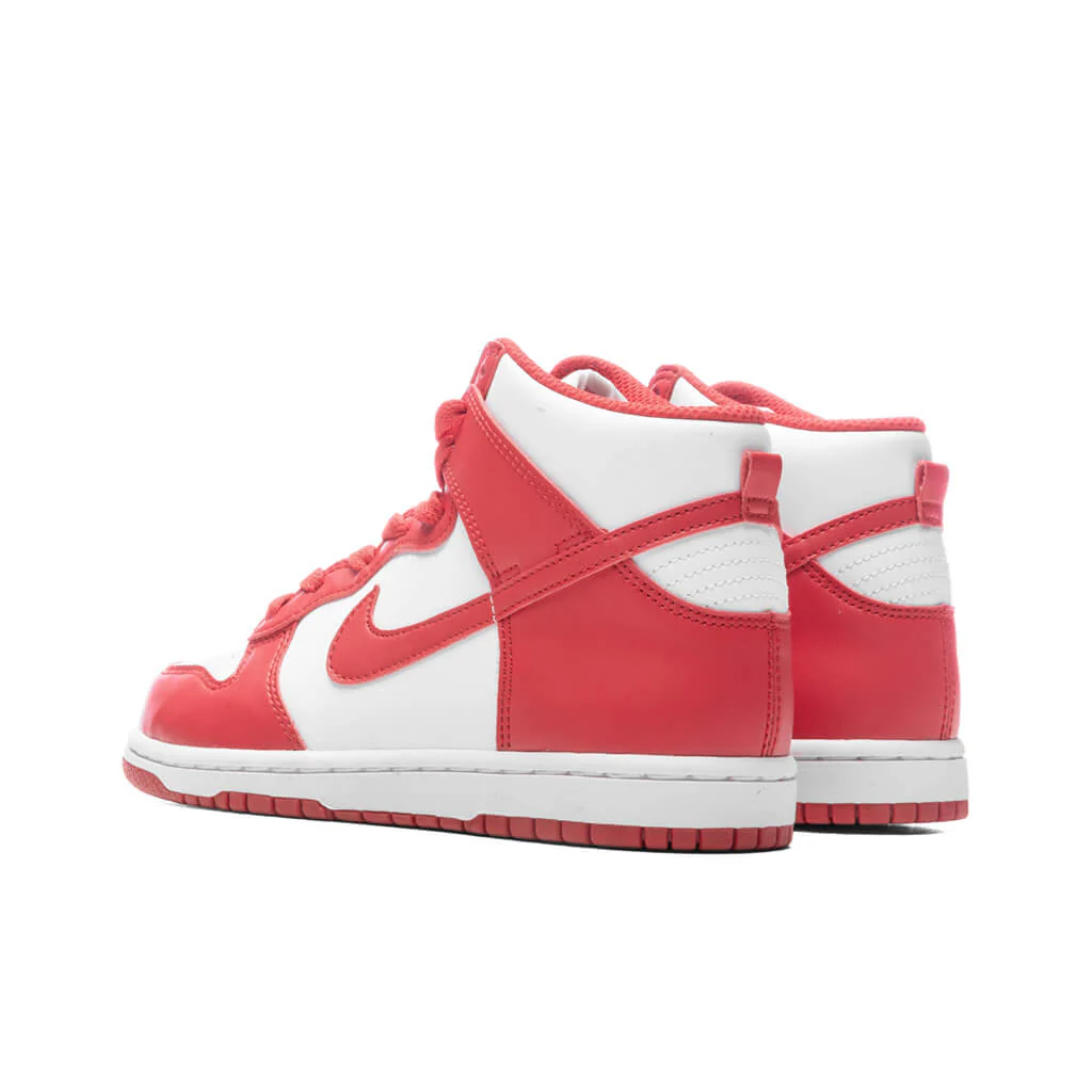 Dunk High (PS) - White/University Red - Image 3
