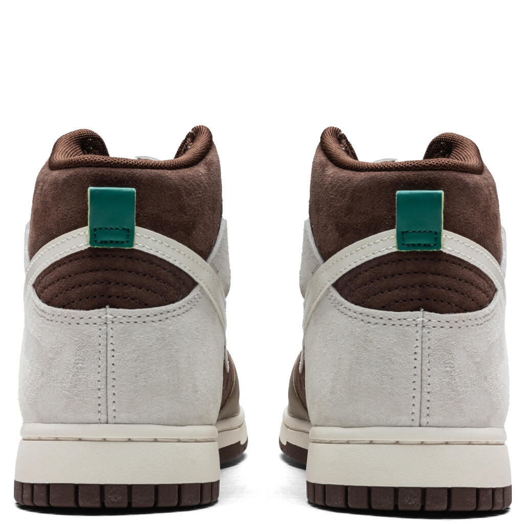 Dunk High Retro Premium 'Light Chocolate' - Sail/Khaki - Image 4