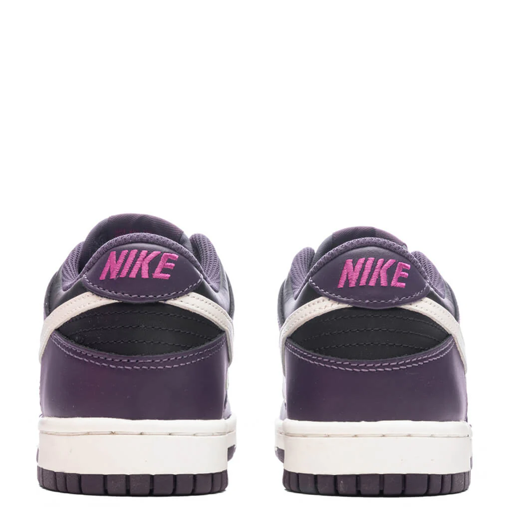 Dunk Low (GS) - Black/Pale Ivory/Dark Raisin/Sail - Image 4