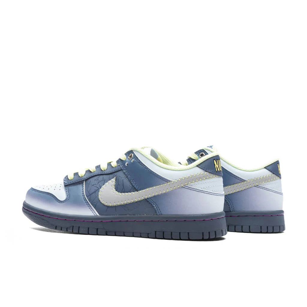 Dunk Low (GS) 'Halloween' - Diffused Blue/Blue Tint/Luminous Green - Image 3