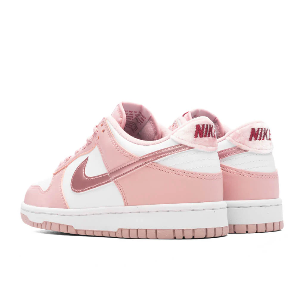 Dunk Low (GS) - Pink Glaze/Pink Glaze/White/Pomegranate - Image 3