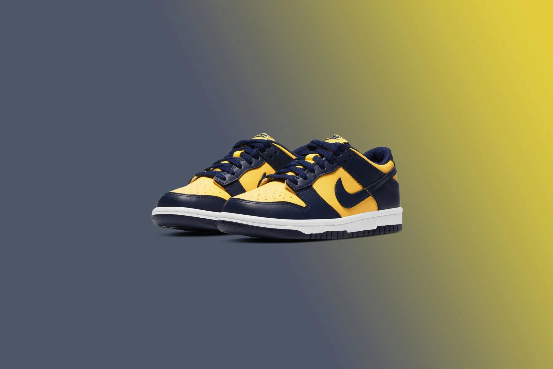 Dunk Low (GS) - Varsity Maize/Midnight Navy - Image 7