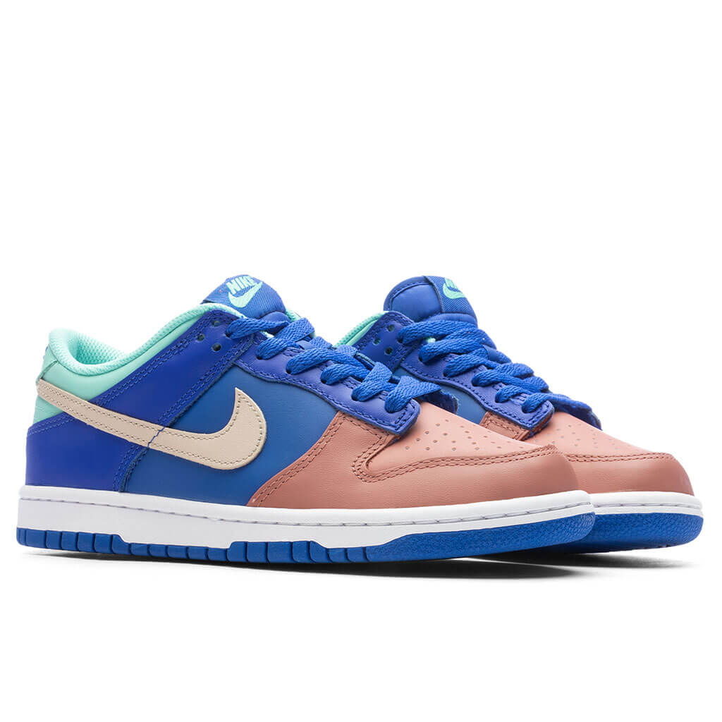 Dunk Low (GS) - Hyper Royal/Sand Drift/Emerald Rise - Image 2