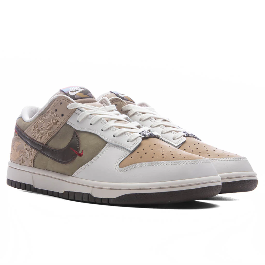 Dunk Low SE 'LNY' - Linen/Dark Hazel/Phantom/Neutral Olive - Image 2