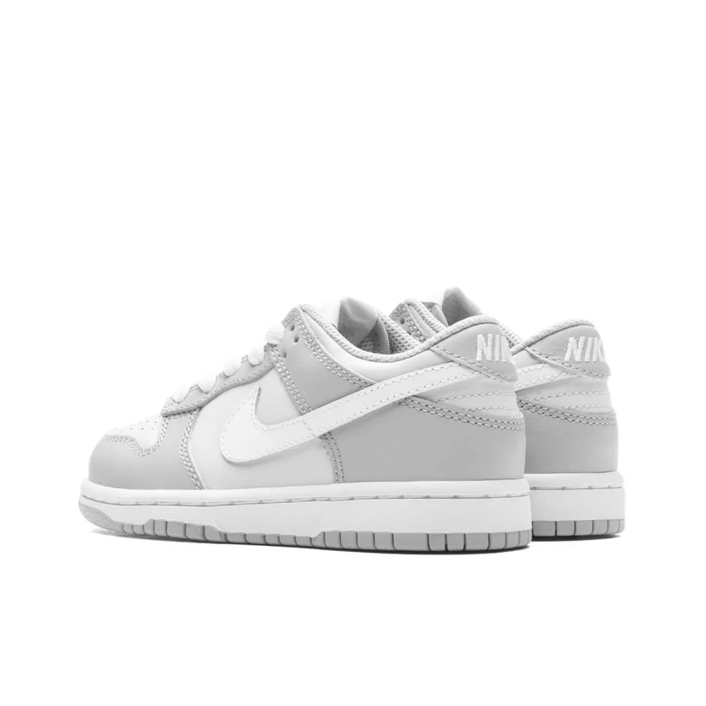 Dunk Low (PS) - Pure Platinum/White/Wolf Grey - Image 3