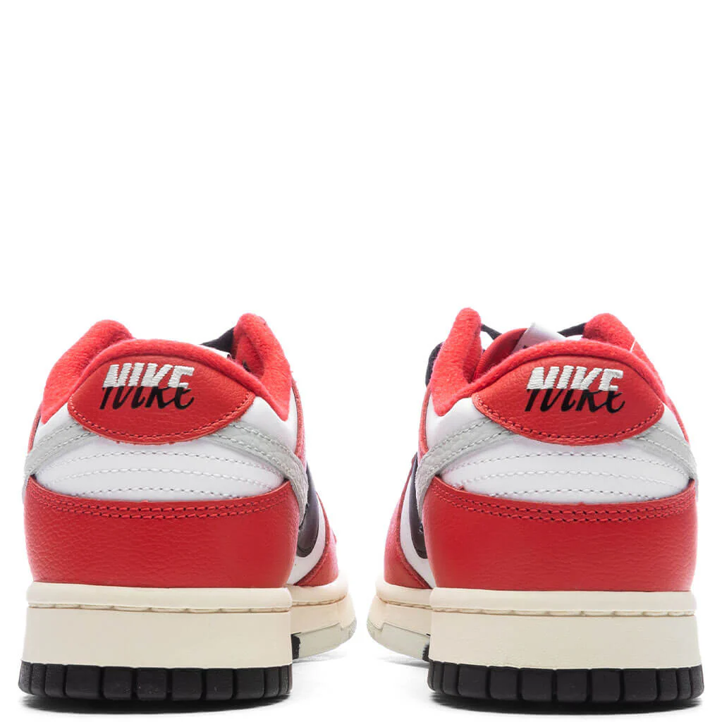 Dunk Low Retro Premium 'Chicago Split' - University Red/Black/Light Silver - Image 4