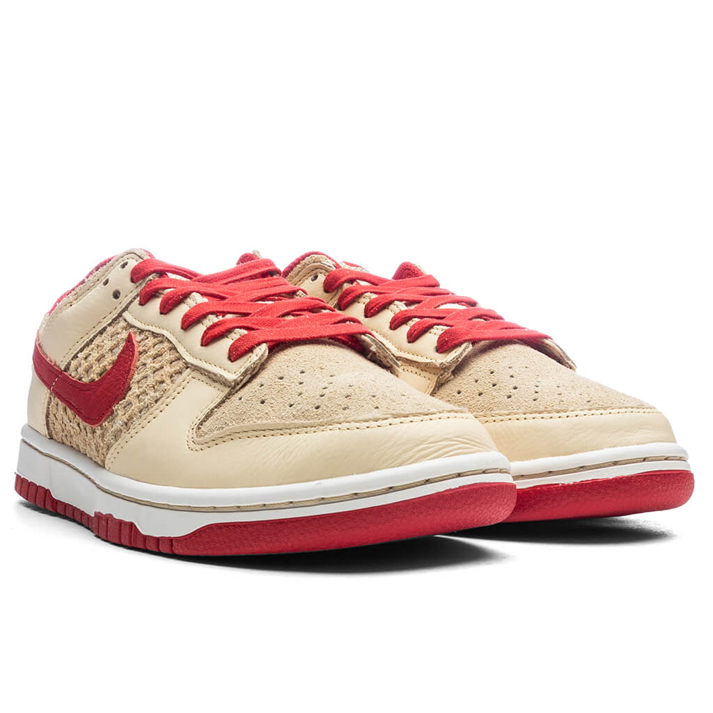 Dunk Low Retro SE 'Strawberry Waffle' - Pale Vanilla/University Red/Sail/Wheat - Image 2