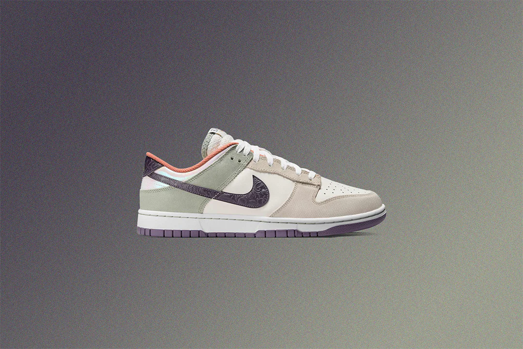 Dunk Low Retro 'Floral Swoosh' - Sail/Gridiron/Light Bone/Jade Horizon/Apricot Agate/Daybreak - Image 5