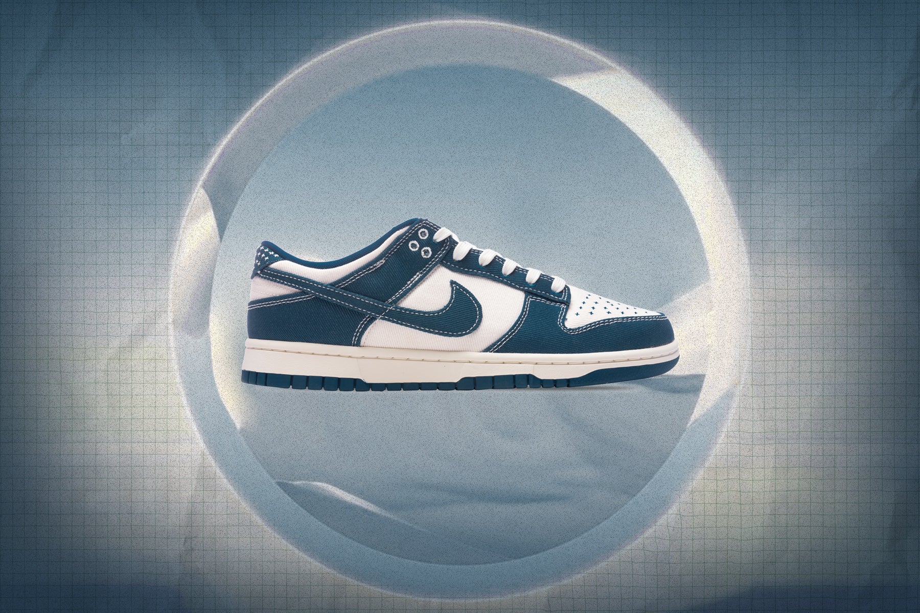 Dunk Low Retro SE - Summit White/Industrial Blue - Image 5